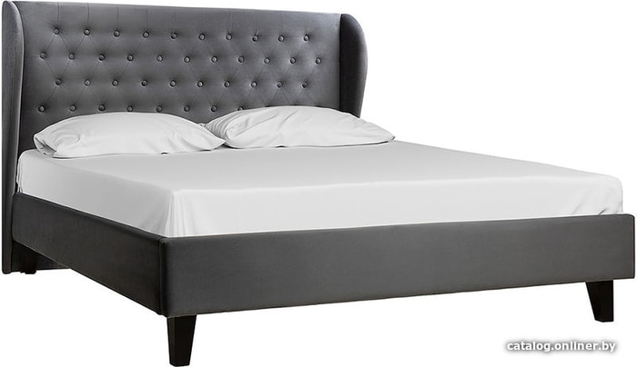 

Кровать Divan Виенсо 160x200 (серый бархат)