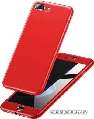 

Чехол для телефона Baseus Fully Protection Case для Apple iPhone 8/7 (красный)