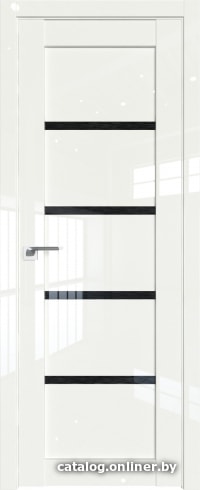 

Межкомнатная дверь ProfilDoors 2.09L 70x200 (дарквайт люкс, стекло дождь черный)