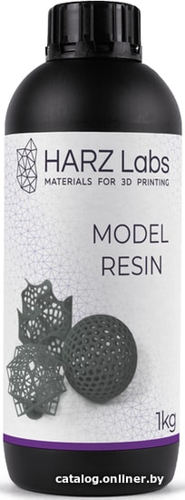 

Фотополимер HARZ Labs Model Resin 1000 г (серый)