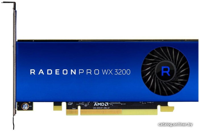 

Видеокарта Dell Radeon Pro WX 3200 4GB GDDR5 490-BFQR