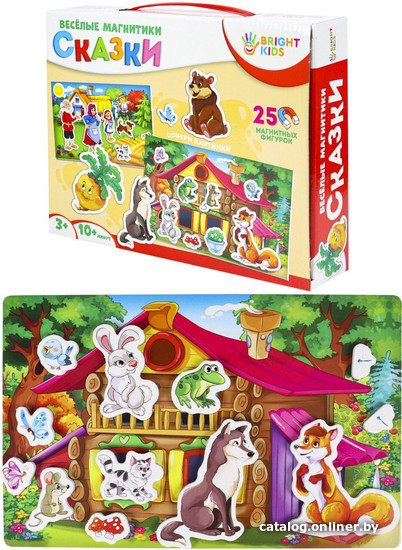 

Развивающая игра Рыжий кот Веселые магнитики. Сказки ИН-7613