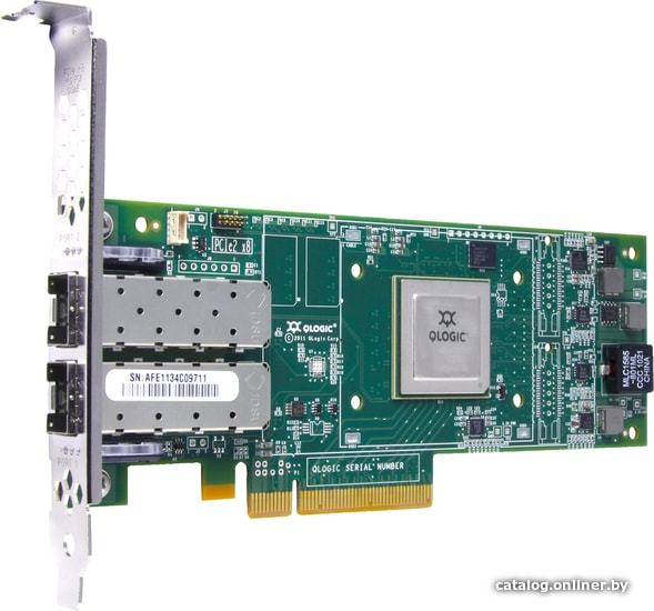 

Сетевая карта HP HPE StoreFabric SN1000Q 16GB 2-port PCIe QW972A