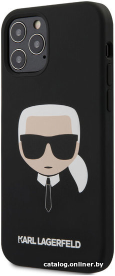 

Чехол для телефона CG Mobile Karl Lagerfeld для Apple iPhone 12/12 Pro KLHCP12MSLKHBK