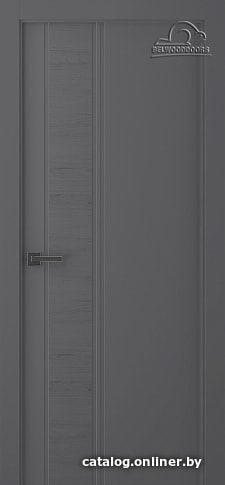 

Межкомнатная дверь Belwooddoors Твинвуд 1 80 см (эмаль, графит)