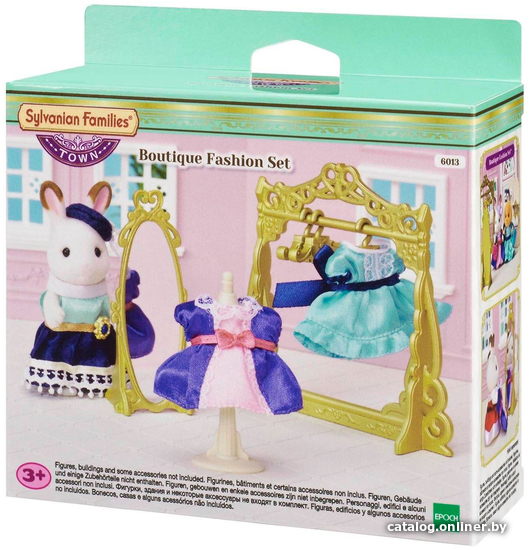 

Аксессуары для кукольного домика Sylvanian Families Студия модных платьев 6013