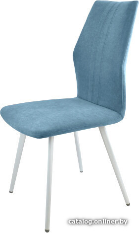 

Стул Гальваник Модена Лофт (эмаль белый муар/Catania Dusty Blue)