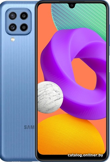 

Смартфон Samsung Galaxy M22 SM-M225FV/DS 4GB/128GB (голубой)