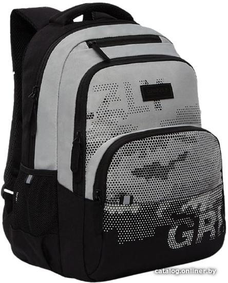 

Школьный рюкзак Grizzly RU-130-1/1 (серый)