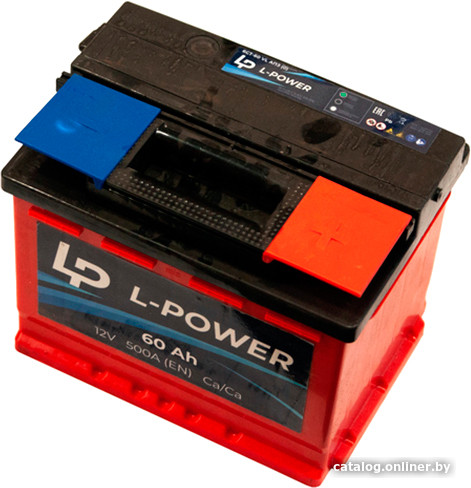 

Автомобильный аккумулятор L-Power 6СТ-60 АПЗ о.п. (60 А·ч)