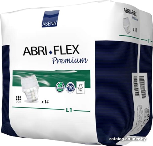 

Трусы-подгузники для взрослых Abena Abri-Flex L1 Premium FSC (14 шт)