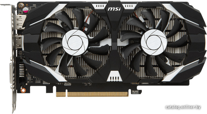 

Видеокарта MSI Geforce GTX 1050 Ti OC 4GB GDDR5 [GTX 1050 TI 4GT OC]