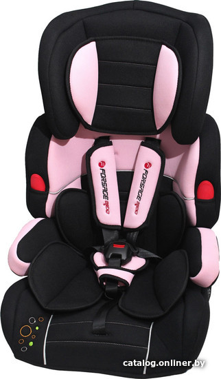 

Детское автокресло Forsage Kids BAB001-S3 (черный/розовый)