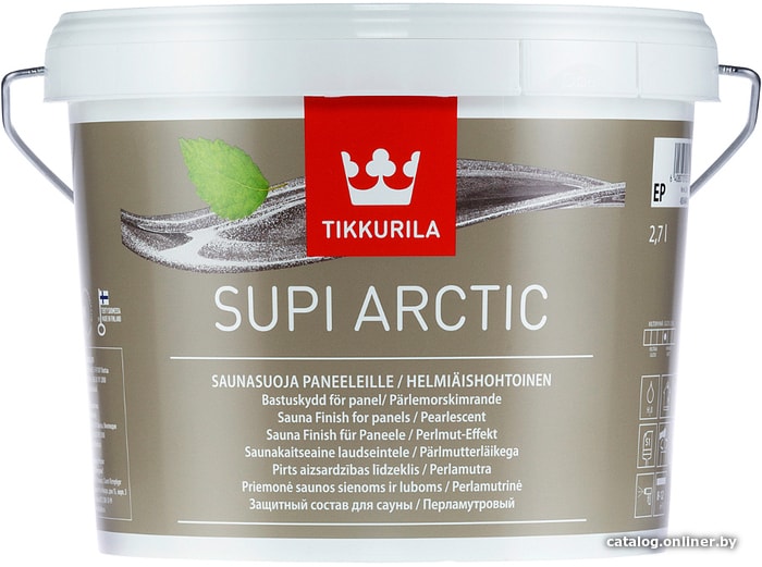 

Пропитка Tikkurila Supi Arctic 2.7 л