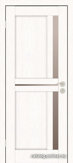 

Межкомнатная дверь IstokDoors Микс-3 ДЧ 80x200 (бьянко/стекло бронза)