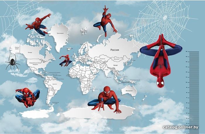 

Виниловые обои Citydecor Superhero Spiderman 7 400x270