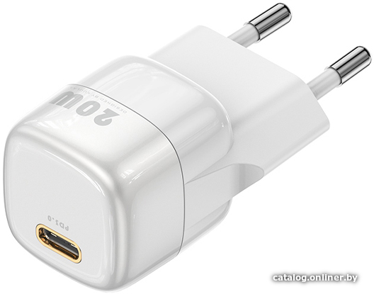 

Сетевое зарядное Kuulaa Super Si USB C Charger 20W (белый)