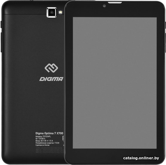 

Планшет Digma Optima 7 X700 TS7224PL 4G (черный)