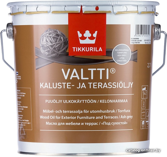 

Масло Tikkurila Valtti Kaluste 0.9 л (коричневый)