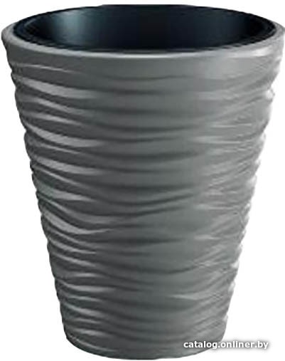 

Кашпо Prosperplast Sand DBSA400-405U (серый)