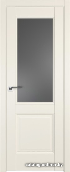 

Межкомнатная дверь ProfilDoors 2.42U 50x200 (магнолия сатинат, стекло графит)