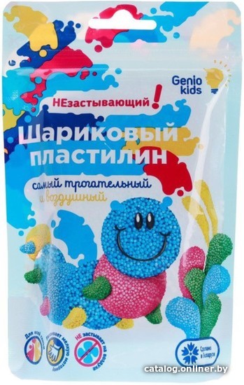 

Пластилин Genio Kids Шариковый Незастывающий TA1803
