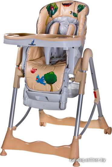 

Высокий стульчик Caretero Magnus (коричневый)