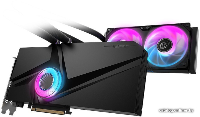 

Видеокарта Colorful iGame GeForce RTX 3070 Neptune OC LHR-V