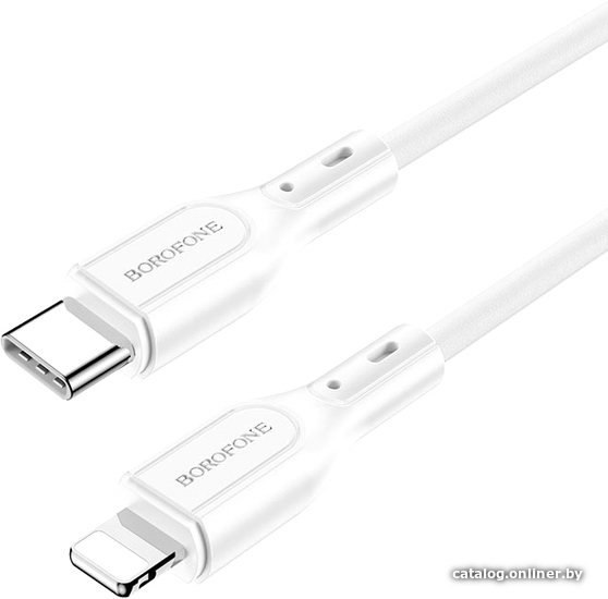 

Кабель Borofone BX66 USB Type-C - Lightning (1 м, белый)