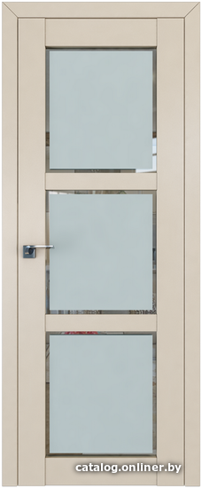 

Межкомнатная дверь ProfilDoors 2.13U 90x200 (магнолия сатинат, стекло square матовое)