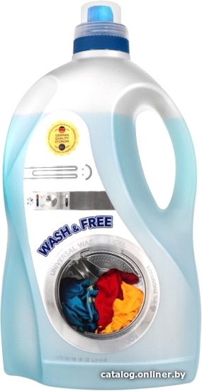 

Гель для стирки Wash & Free Универсальный 5 кг