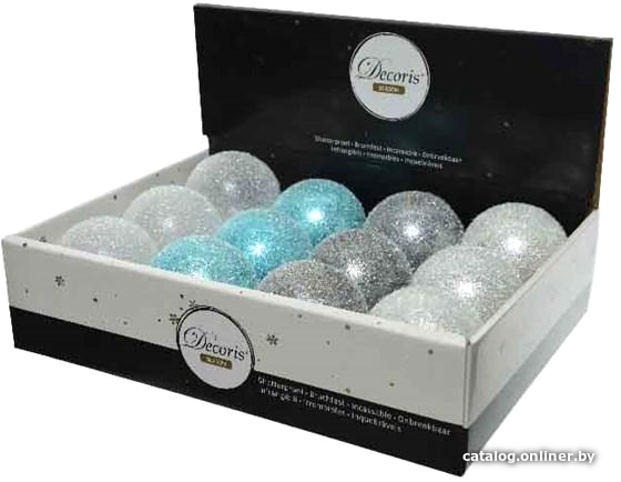 

Елочная игрушка Decoris 025754 (в ассортименте)