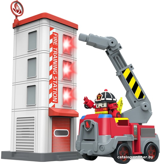 

Набор Silverlit Robocar Poli с фигуркой Рой 83409