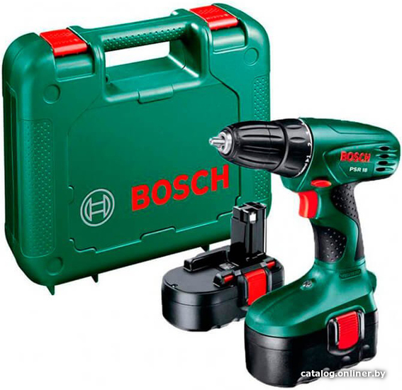 

Дрель-шуруповерт Bosch PSR 18 0603955321 (с 2-мя АКБ)