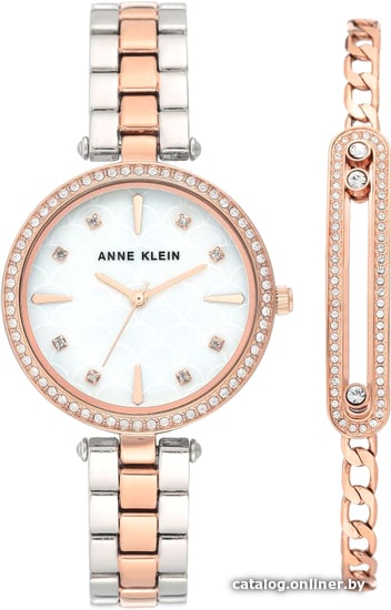 

Набор часов с украшениями Anne Klein 3559RTST