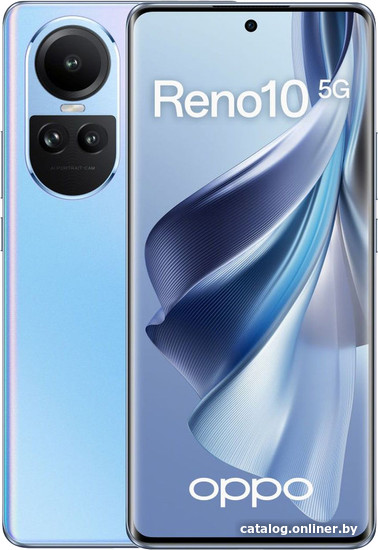 Oppo Reno10 5G CPH2531 8GB/256GB (морозный голубой) смартфон купить в Минске