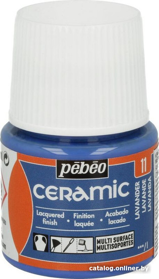 

Краска для стекла и керамики PEBEO Ceramic 025-011 (45 мл, лавандовый)