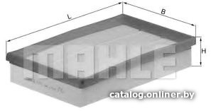 

Воздушный фильтр Mahle Knecht LX1074