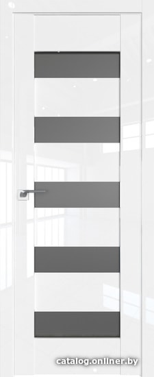 

Межкомнатная дверь ProfilDoors 29L 80x200 (белый люкс, стекло графит)