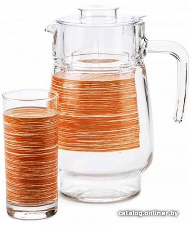 

Набор стаканов для воды и напитков Luminarc Brus Mania orange P7451
