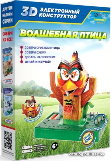 

Конструктор ND Play NDP-048 3D Волшебная птица