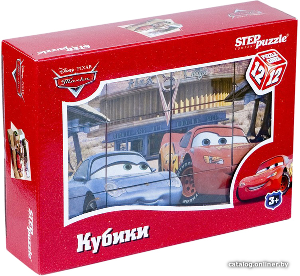 

Кубики Step Puzzle Disney. Тачки 87158
