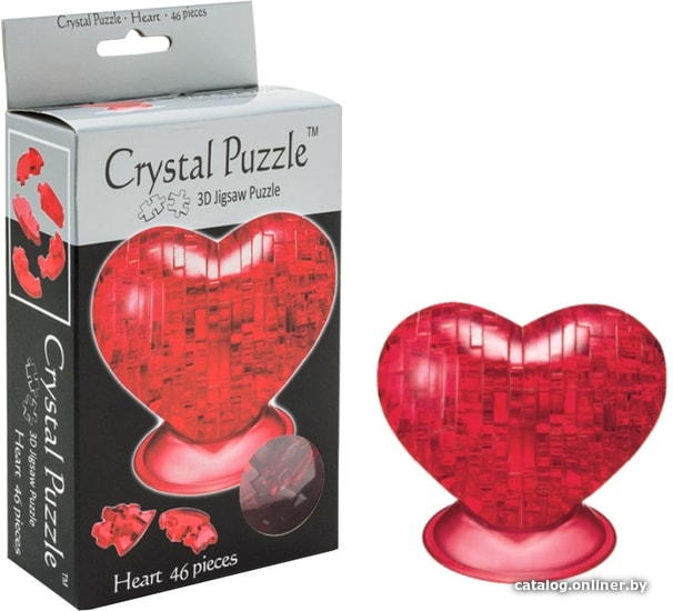 

3Д-пазл Crystal Puzzle Сердце 90012