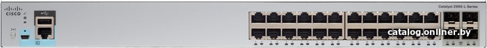 

Управляемый коммутатор 3-го уровня Cisco WS-C2960L-24TS-LL