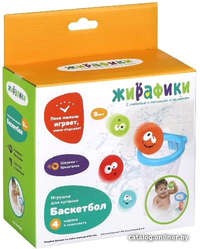 

Игрушка для ванной Жирафики Баскетбол 644521