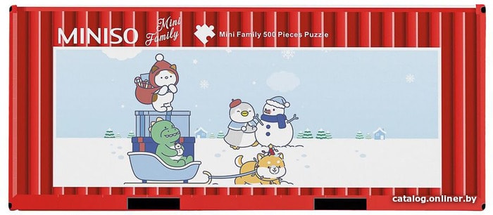 

Пазл Miniso Mini Family Series. Red Container 6296 (500 эл)