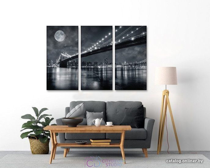 

Модульная картина Citydecor Города/Архитектура 7.1 75x117 см