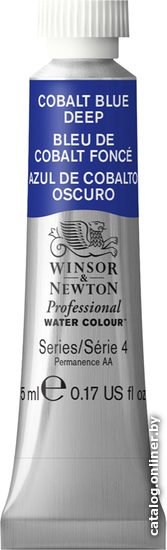 

Акварельная краска Winsor & Newton Professional №178 102180 (5 мл, кобальт синий насыщенный)