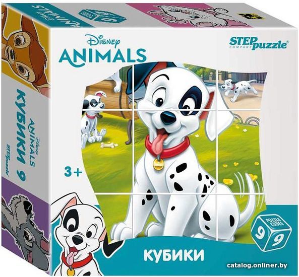 

Развивающая игра Step Puzzle Кубики. Дисней Друзья 87195