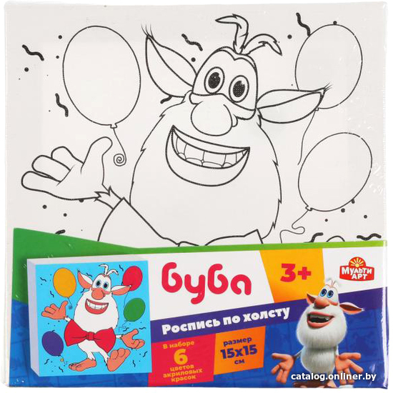 

Набор для рисования MultiArt Буба 100CANVAS-15-BUBA